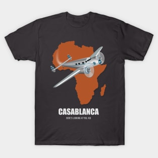 Casablanca - Alternative Movie Poster T-Shirt